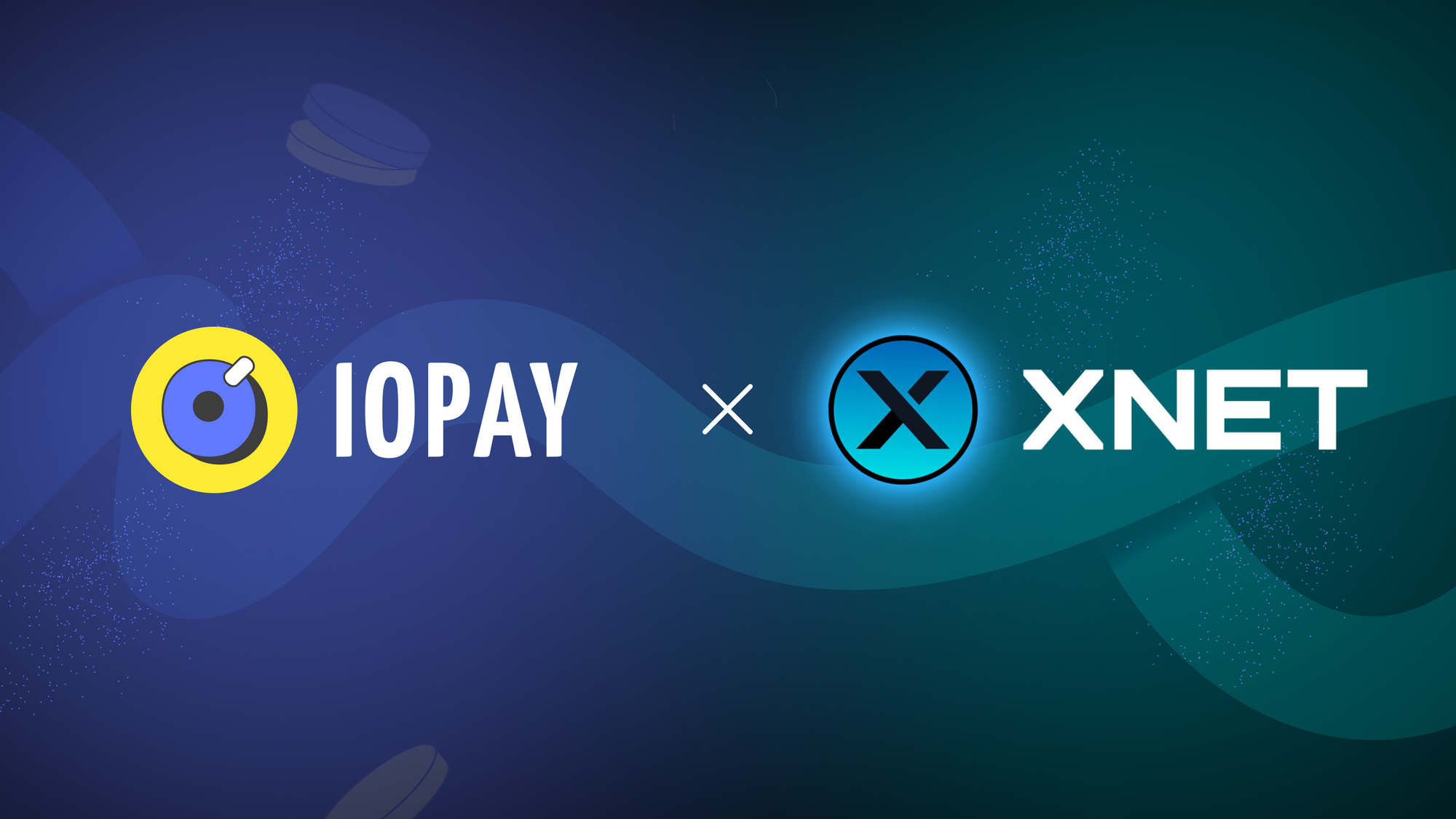ioPay x XNET Partnership Banner